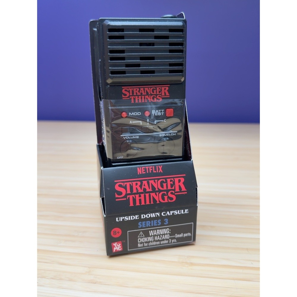 Stranger Things Upside Down Capsule Series 3 Walkie Talkie YuMe New